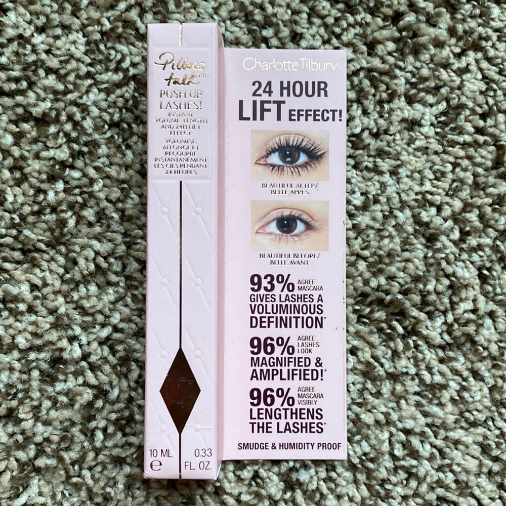 Charlotte Tilbury Pillow Talk Push-up Lashes Volumizing and Lengthening Mascara